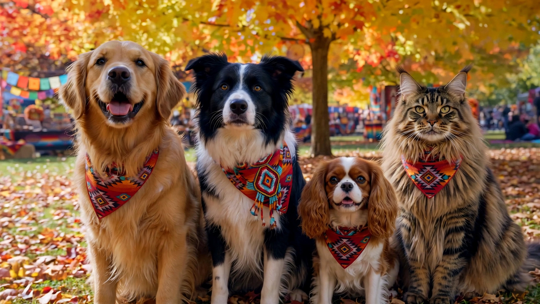 Milo, Bella, Rocky and Leo — the Purple Paws Pal crew